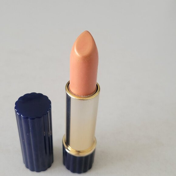 Estee Lauder Double Color Everlasting Lipstick 01 Burning Rose Blue Case New - Picture 2 of 5